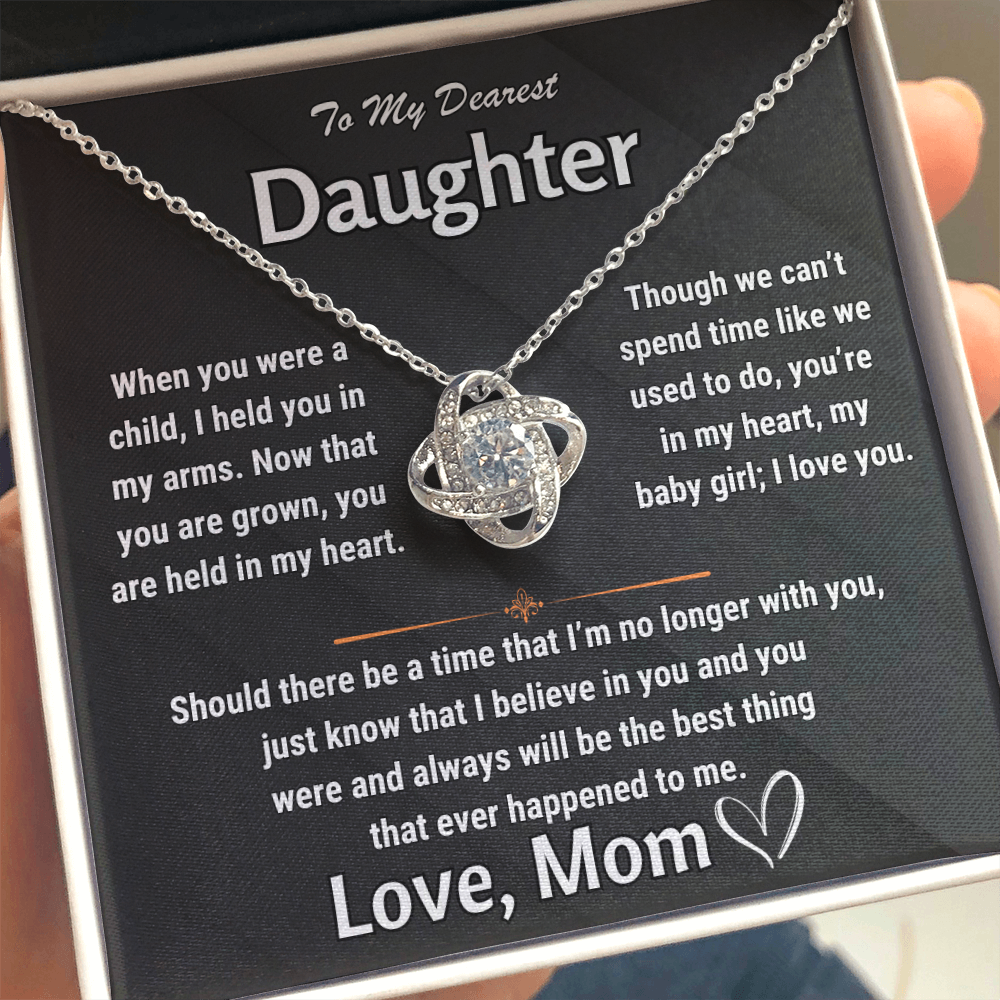 To My Dearest Daughter - Love Knot Gift Set - TJ112V3P