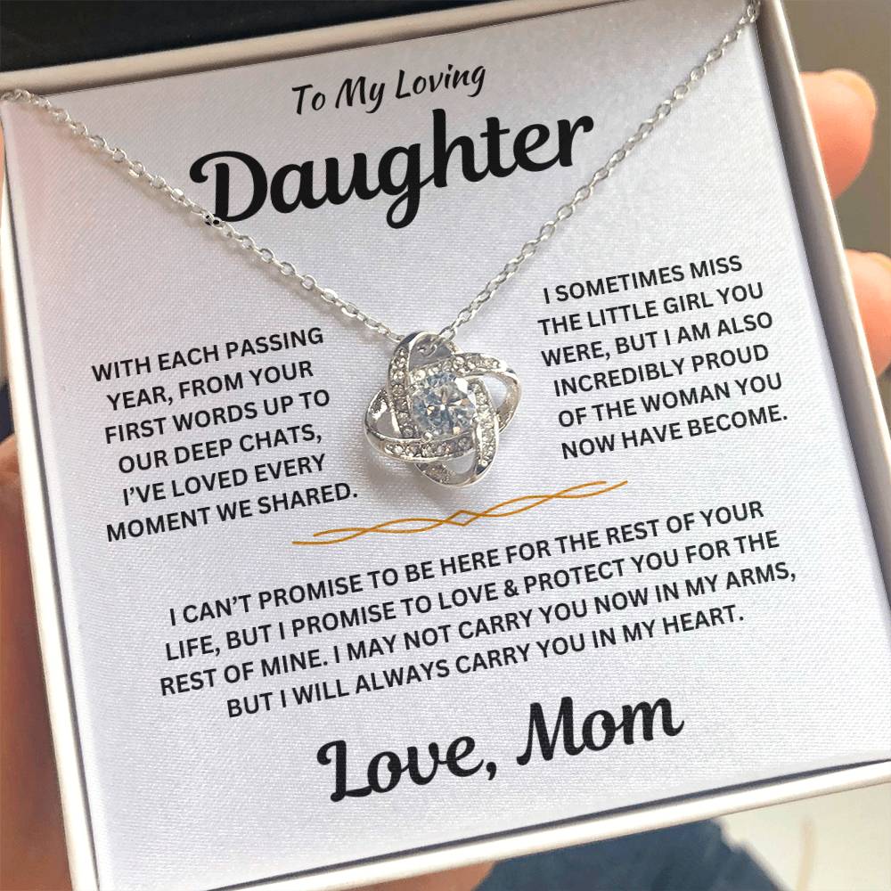To My Loving Daughter - Love Knot Gift Set - TJ161