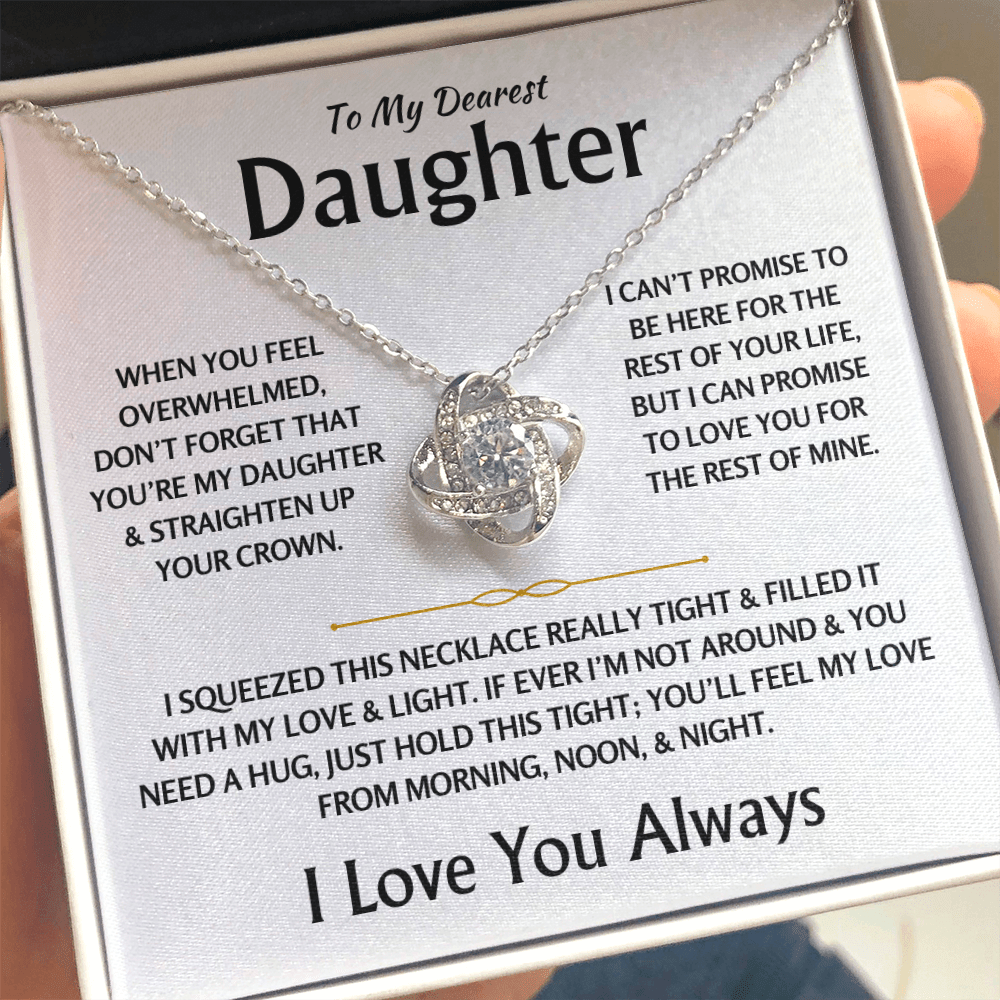 To My Dearest Daughter - Love Knot Gift Set - TJ160