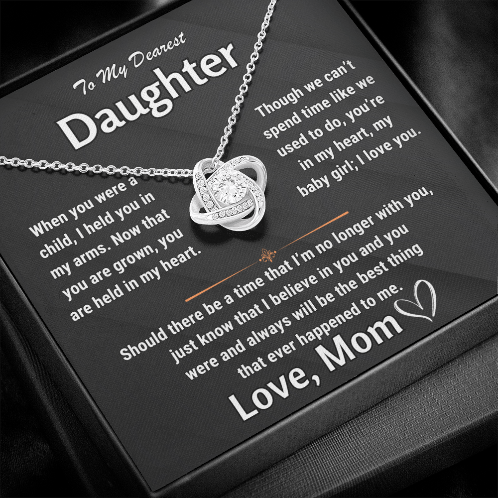 To My Dearest Daughter - Love Knot Gift Set - TJ112V3P