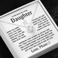 To My Sweet & Loving Daughter - Love Knot Gift Set - TJ118