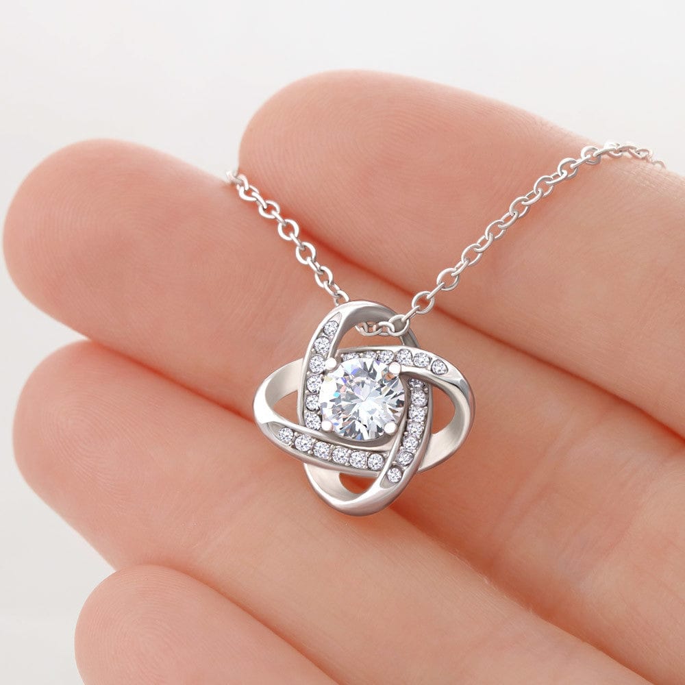 To My Smokin' Hot Wife - Love Knot Necklace Gift Set -TJ059