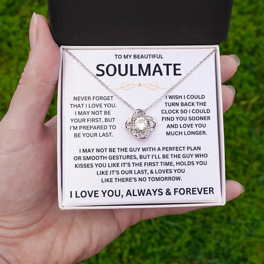 To My Beautiful Soulmate - Love Knot Gift Set - TJ146V2