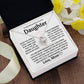 To My Beautiful & Lovely Daughter - Love knot Gift Set - TJ106