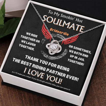 To My Smokin' Hot Soulmate - Love Knot Gift Set - TJ104