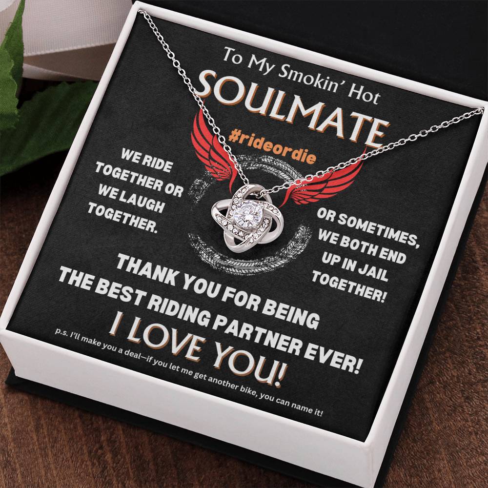 To My Smokin' Hot Wife - Love Knot Gift Set - TJ102