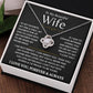 To My Beautiful Wife - Love Knot Gift Set - TJ135