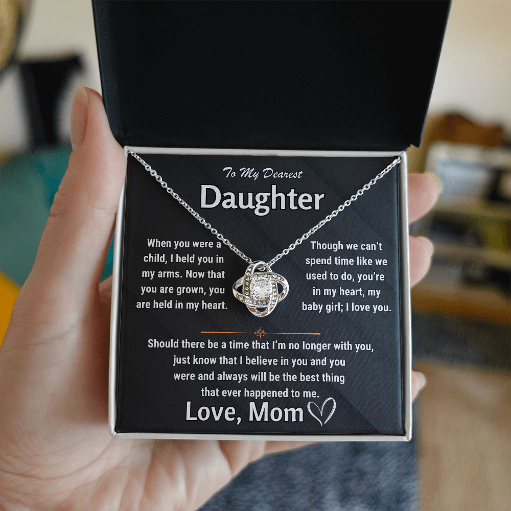 To My Dearest Daughter - Love Knot Gift Set - TJ112V3P