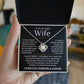 To My Beautiful Wife - Love Knot Gift Set - TJ135