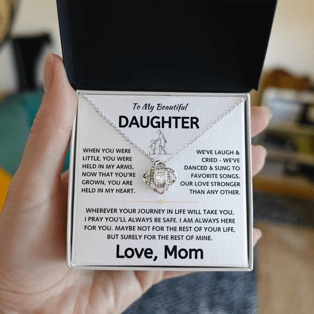 To My Beautiful Daughter - Love Knot Gift Set - TJ130