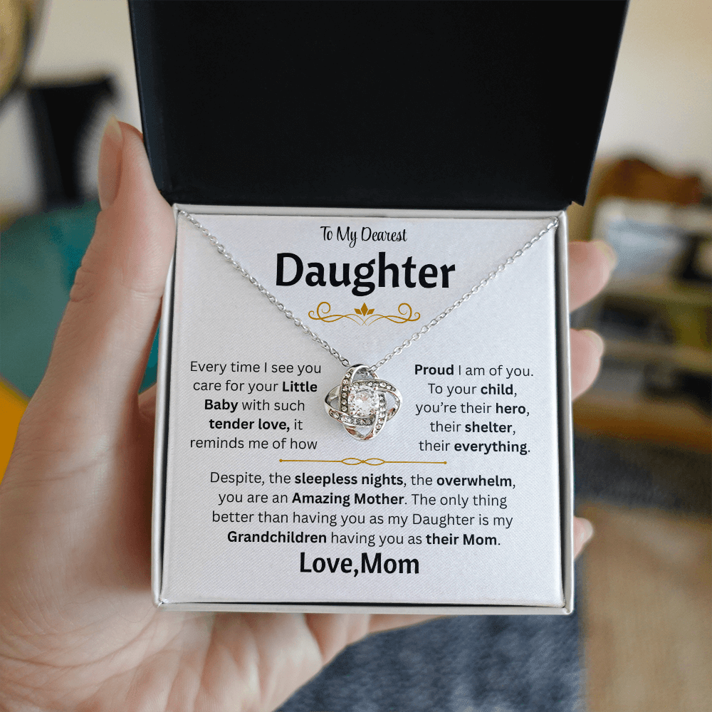 To My Dearest Daughter - Love Knot Gift Set - TJ174