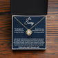 I'm Sorry - Love Knot Necklace Gift Set - TJ013