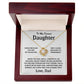 To My Dearest Daughter - Love, Dad - Love Knot Gift Set - TJ097