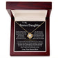 To My Bonus Daughter - Love, Your Bonus Mom - Love Knot Necklace - TJ075V2
