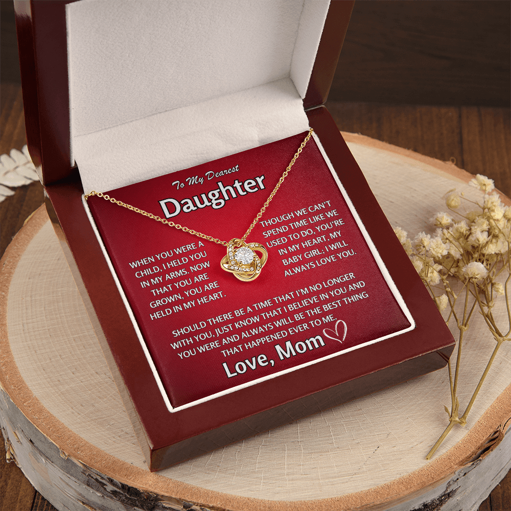 To My Dearest Daughter - Love Knot Gift Set - TJ112V2