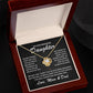 To Our Precious Daughter - Love Mom and Dad -Love Knot Necklace - TJ068V2