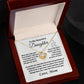 To My Daughter - Love Knot Necklace Gift Set - TJ061