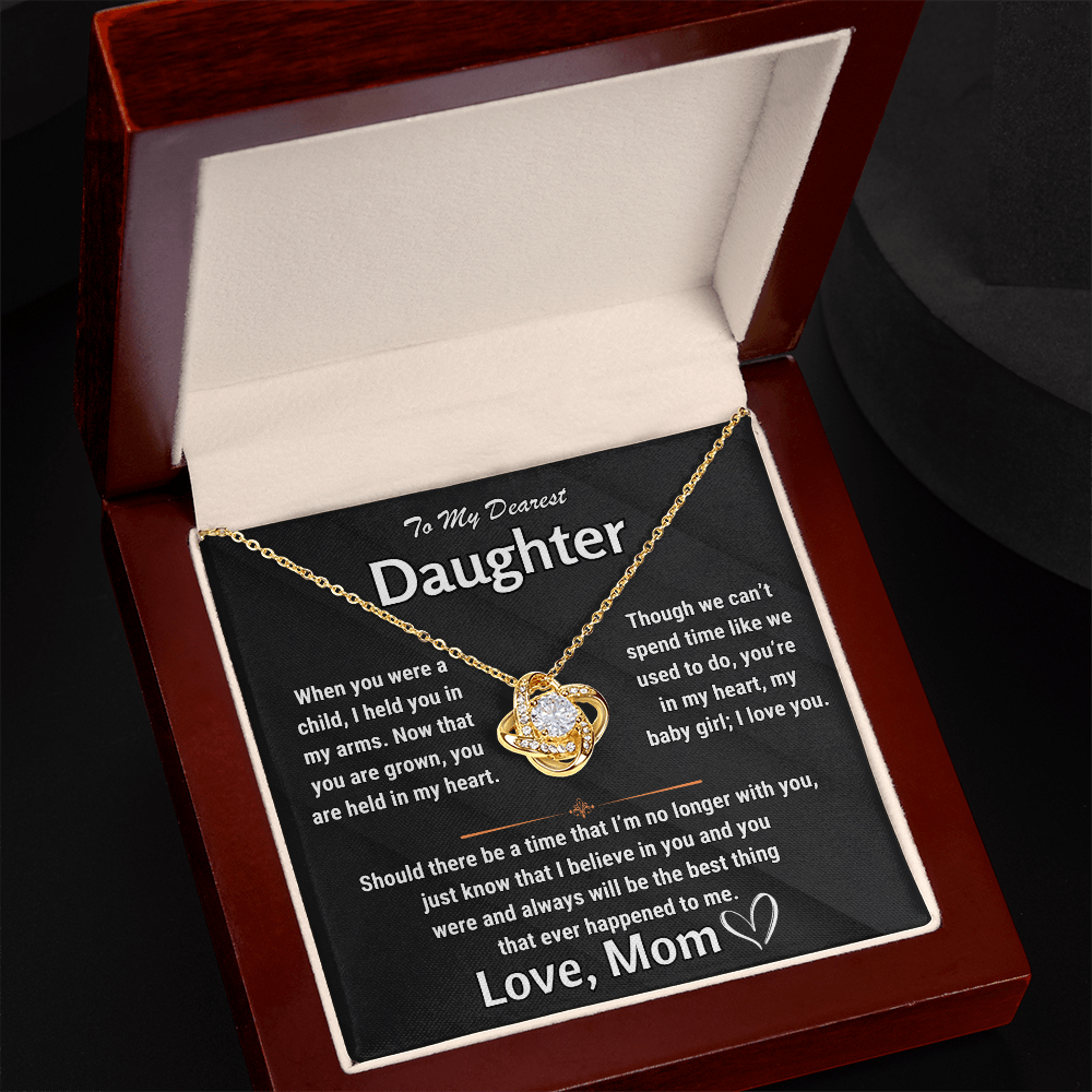 To My Dearest Daughter - Love Knot Gift Set - TJ112V3P