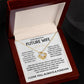 To My Beautiful Future Wife - Love Knot Gift Set - TJ139 - V1 - Personalized