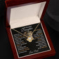 To My Beautiful Daughter - Love Knot Necklace Gift Set - TJ027