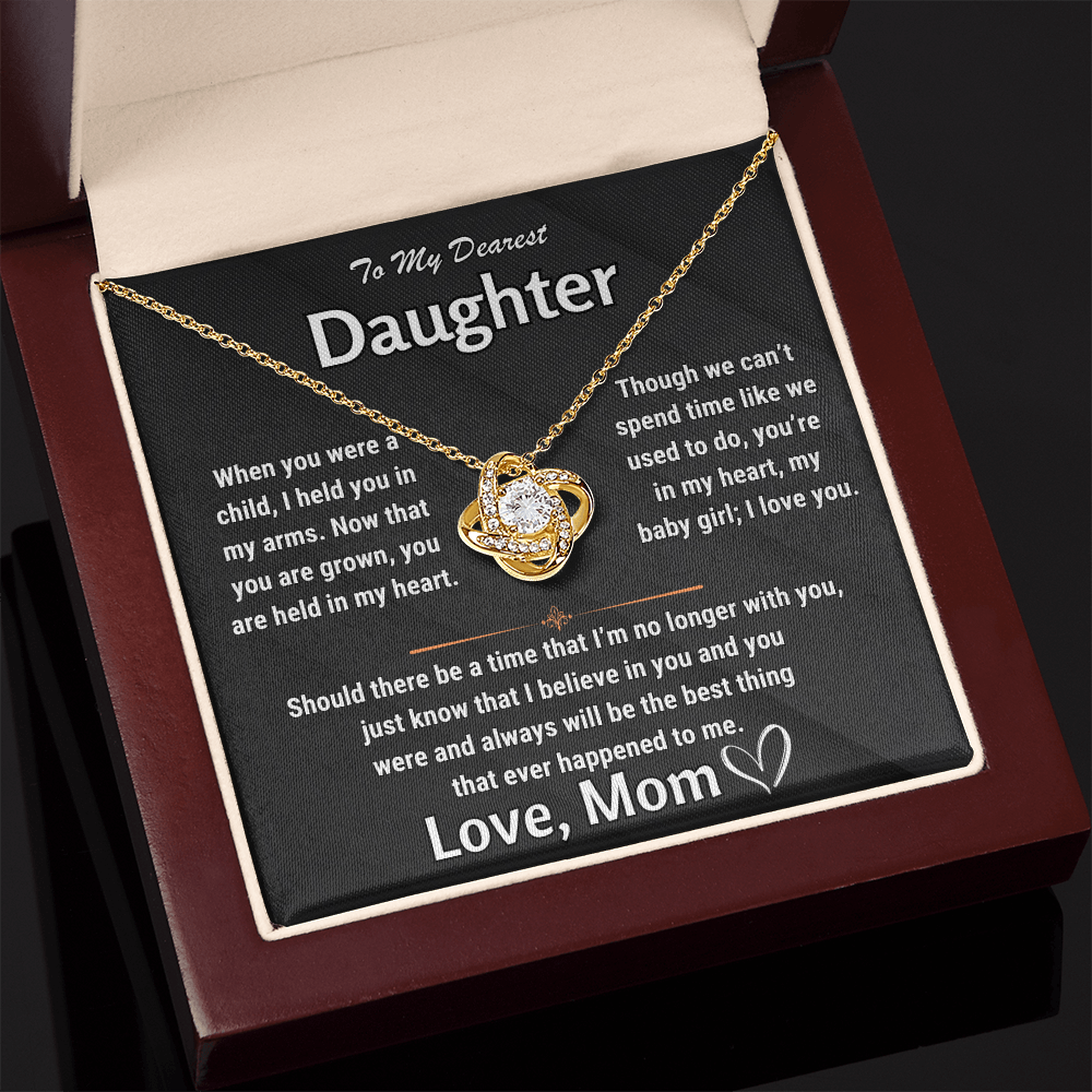 To My Dearest Daughter - Love Knot Gift Set - TJ112V3P