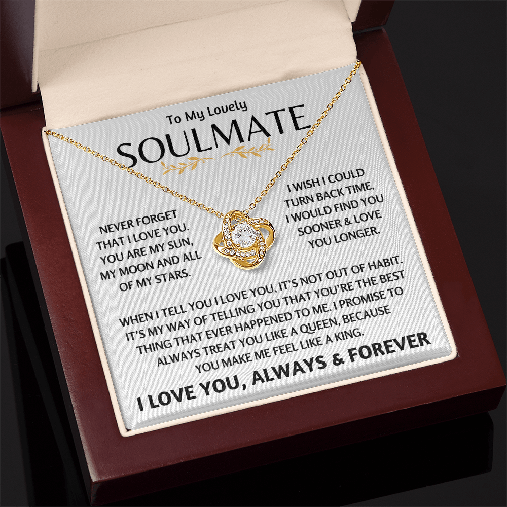 To My Lovely Soulmate - Love Knot Gift Set - TJ137