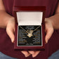 To My Beautiful Daughter - Love Knot Necklace Gift Set - TJ027