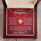 To My Dearest Daughter - Love Knot Gift Set - TJ112V2