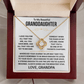 To My Beautiful Granddaughter - Love Knot Gift Set - TJ192