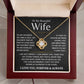 To My Beautiful Wife - Love Knot Gift Set - TJ135