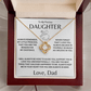To My Precious Daugther - Love knot Gift Set -TJ141