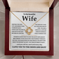 To My Beautiful Wife - Love Knot Gift Set - TJ124
