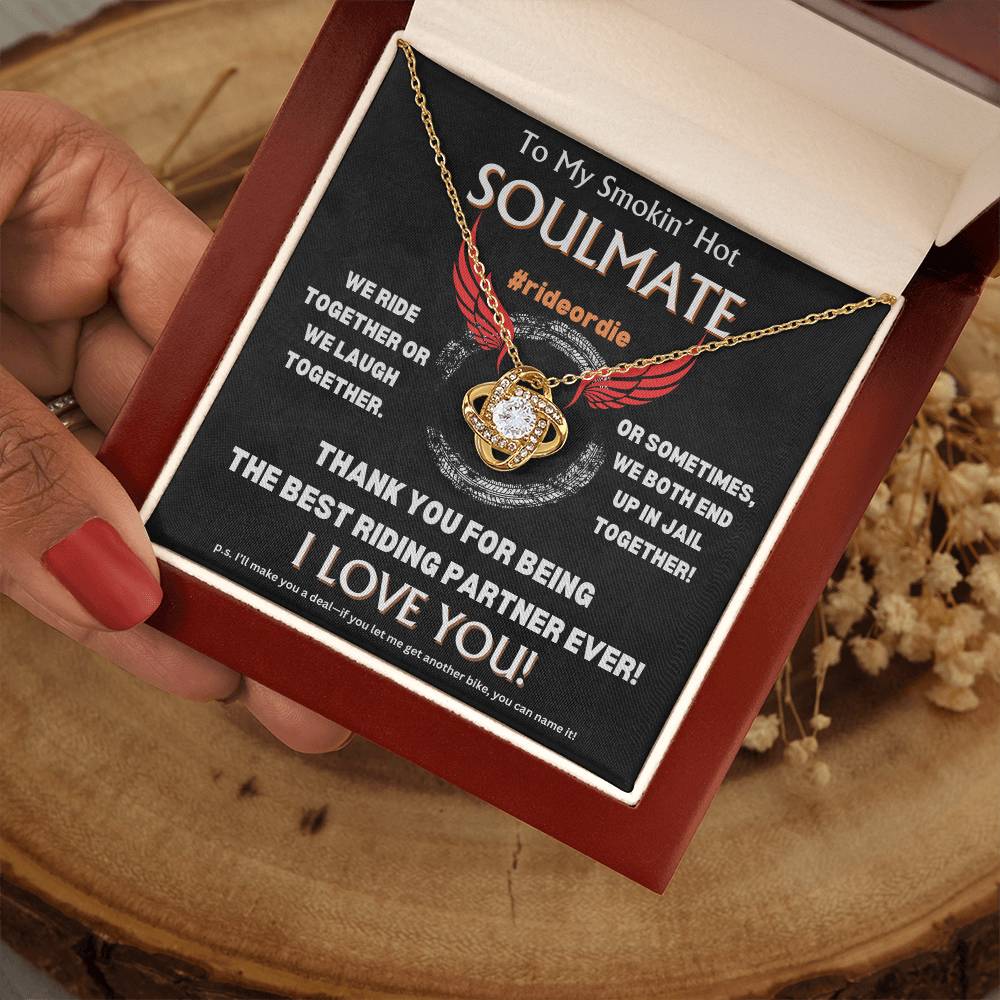 To My Smokin' Hot Soulmate - Love Knot Gift Set - TJ104