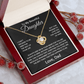 To My Beautiful Daughter - Love Dad - Love Knot Gift Set - TJ152