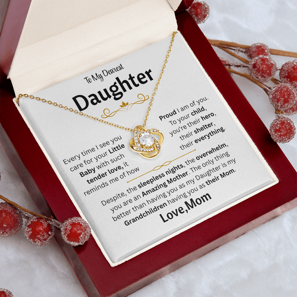 To My Dearest Daughter - Love Knot Gift Set - TJ174