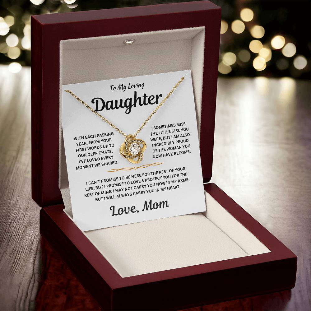 To My Loving Daughter - Love Knot Gift Set - TJ161