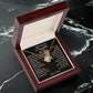 To My Beautiful Daughter - Love Knot Necklace Gift Set - TJ027