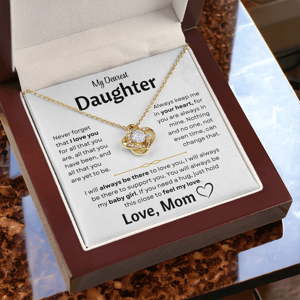 Dearest Daughter - Love Knot Gift Set - TJ183