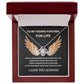 To My Riding Partner For Life - Love Knot Necklace Gift Set - TJ058