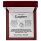To My Dearest Daughter - Love Knot Gift Set - TJ160