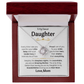 To My Dearest Daughter - Love Knot Gift Set - TJ174