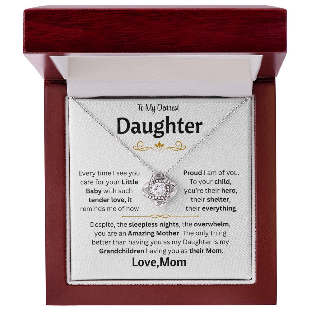 To My Dearest Daughter - Love Knot Gift Set - TJ174