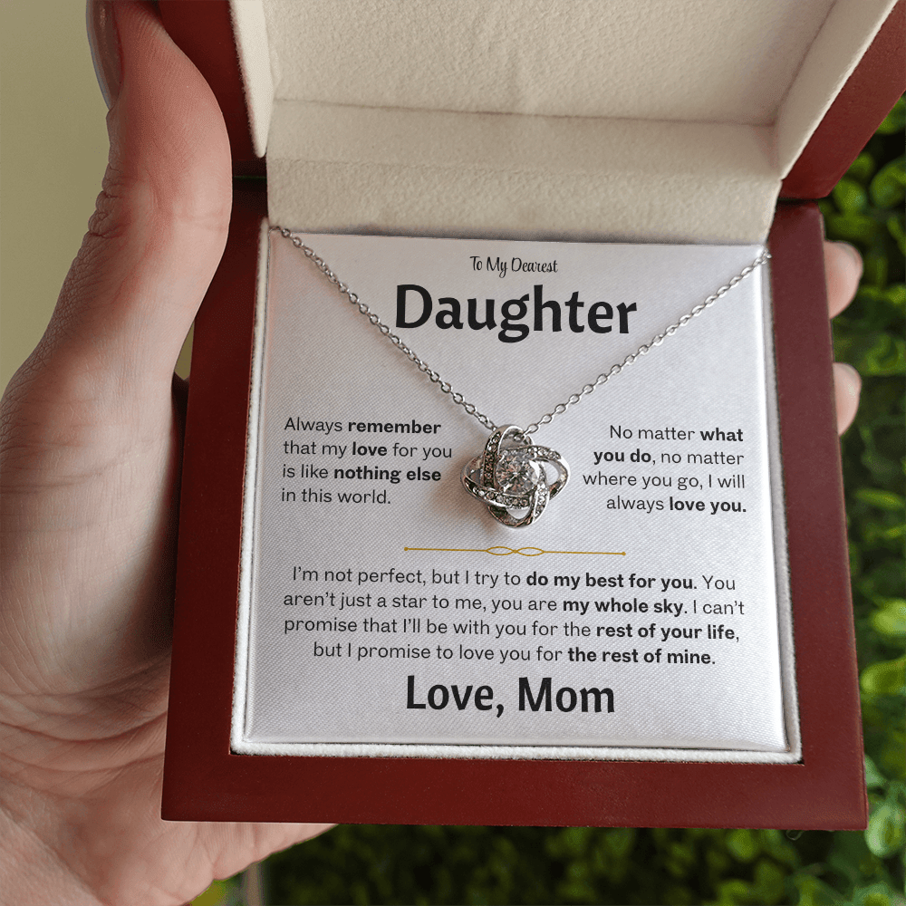 To My Dearest Daughter - Love Knot Gift Set - TJ175