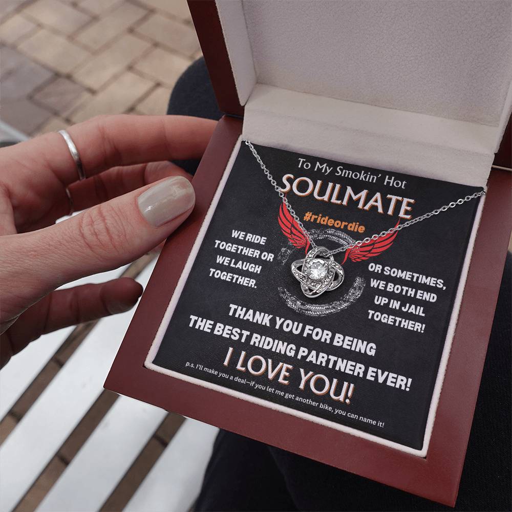 To My Smokin' Hot Soulmate - Love Knot Gift Set - TJ104