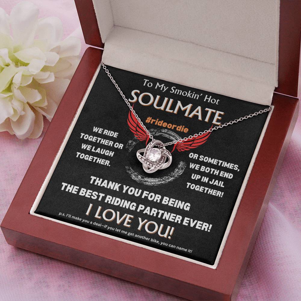 To My Smokin' Hot Soulmate - Love Knot Gift Set - TJ104