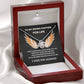 To My Riding Partner For Life - Love Knot Necklace Gift Set - TJ058