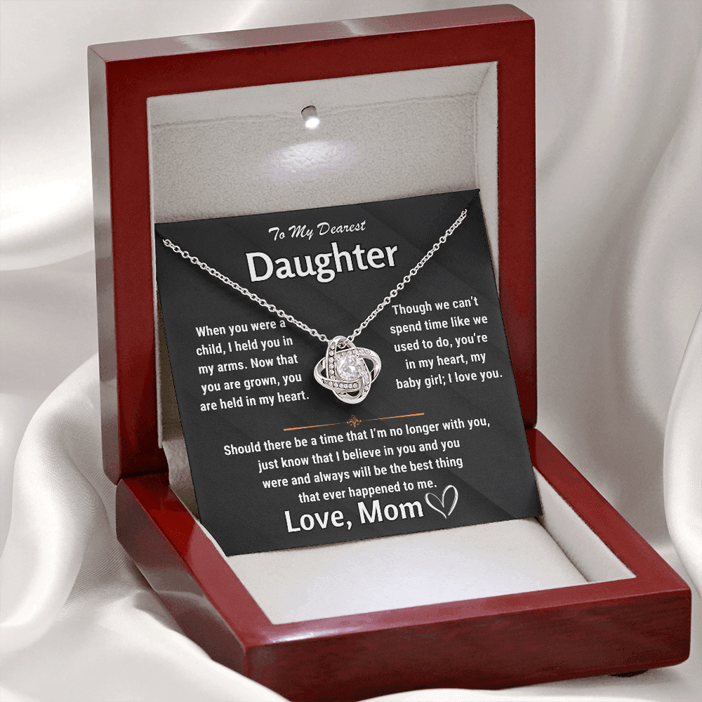 To My Dearest Daughter - Love Knot Gift Set - TJ112V3P