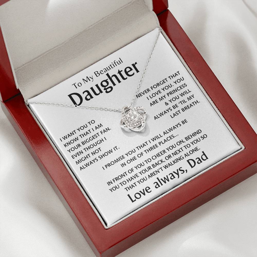 To My Beautiful Daughter - Love Knot Gift Set - TJ138
