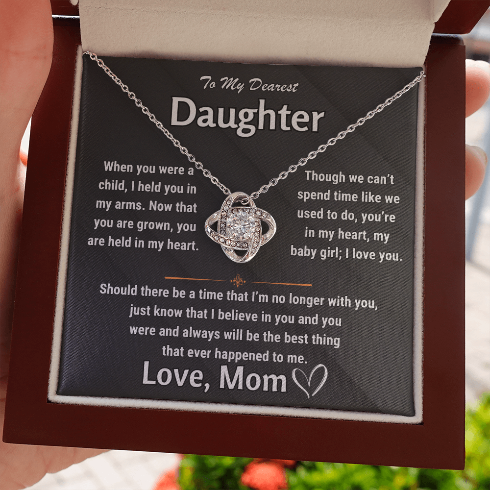 To My Dearest Daughter - Love Knot Gift Set - TJ112V3P