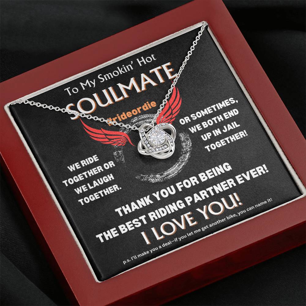 To My Smokin' Hot Soulmate - Love Knot Gift Set - TJ104